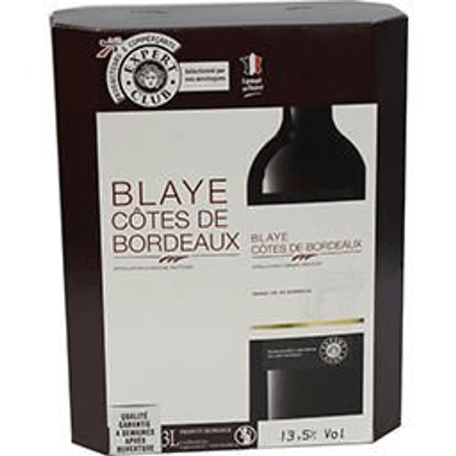 Blaye Cotes De Bordeaux 3 Litres