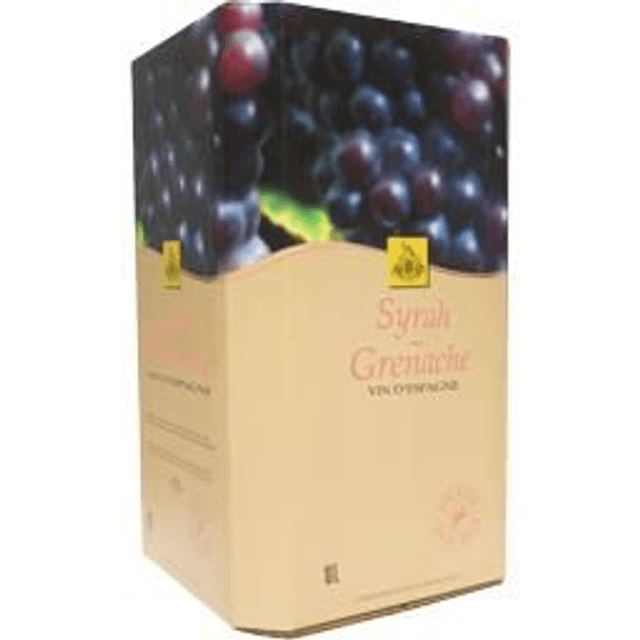 Syrah granche Rosé Espagne 10 Litres