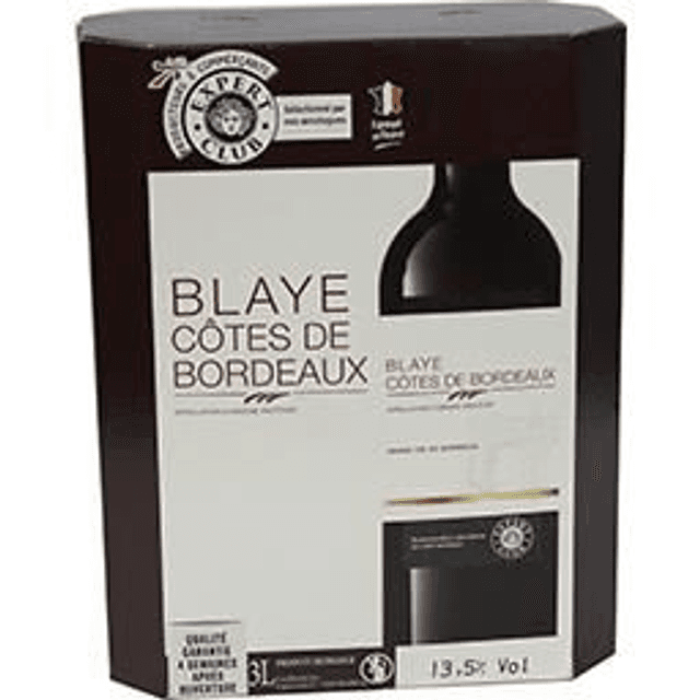 Blaye Cotes De Bordeaux 3 Litres